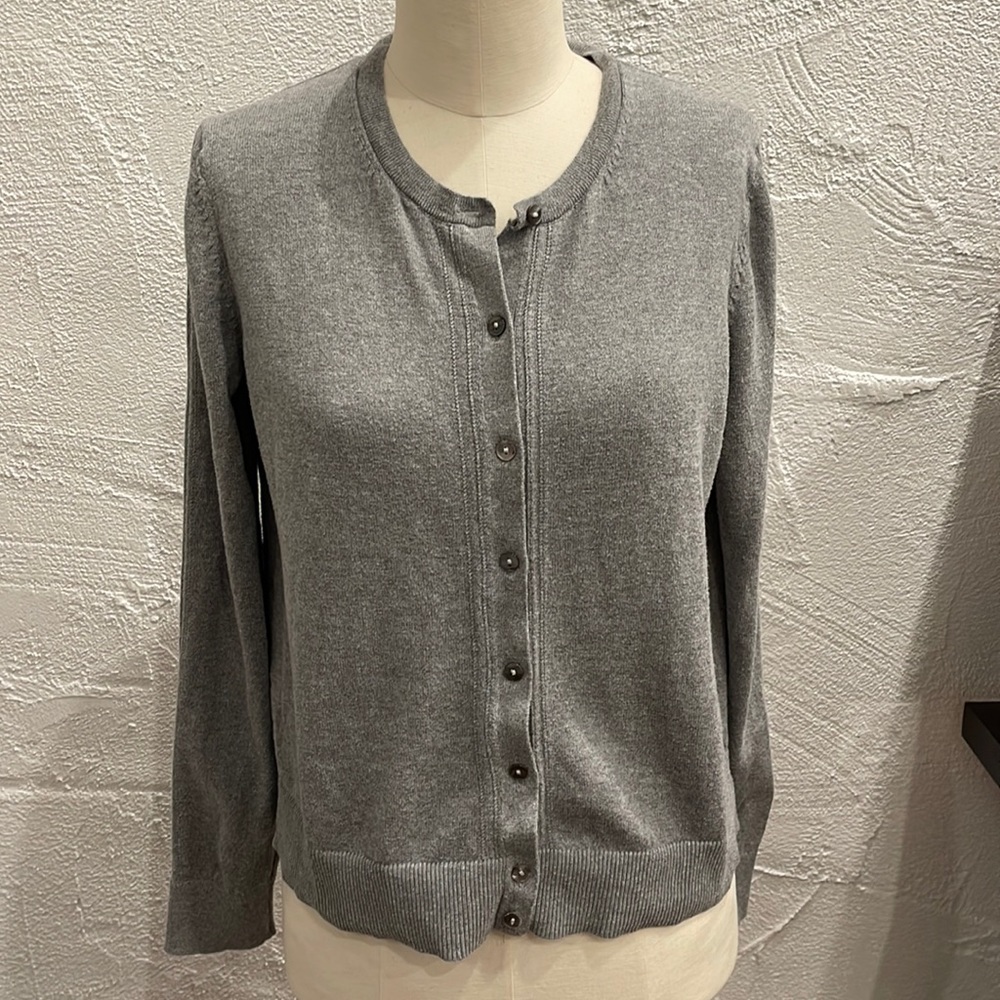 A New Day grey cotton cardigan.